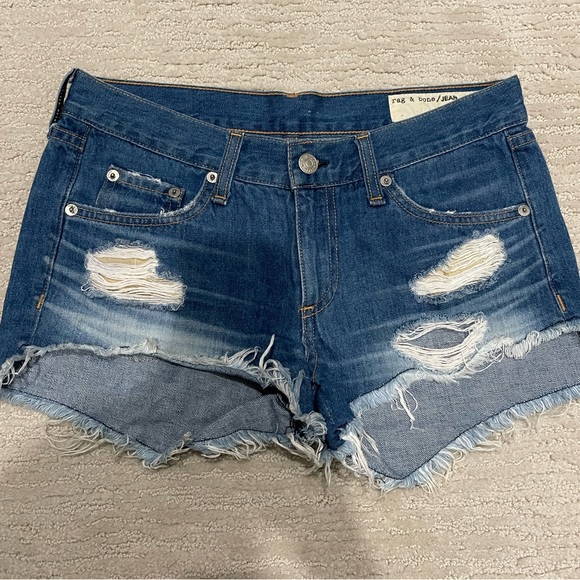 Rag & Bone Denim Shorts - Picture 2 of 3